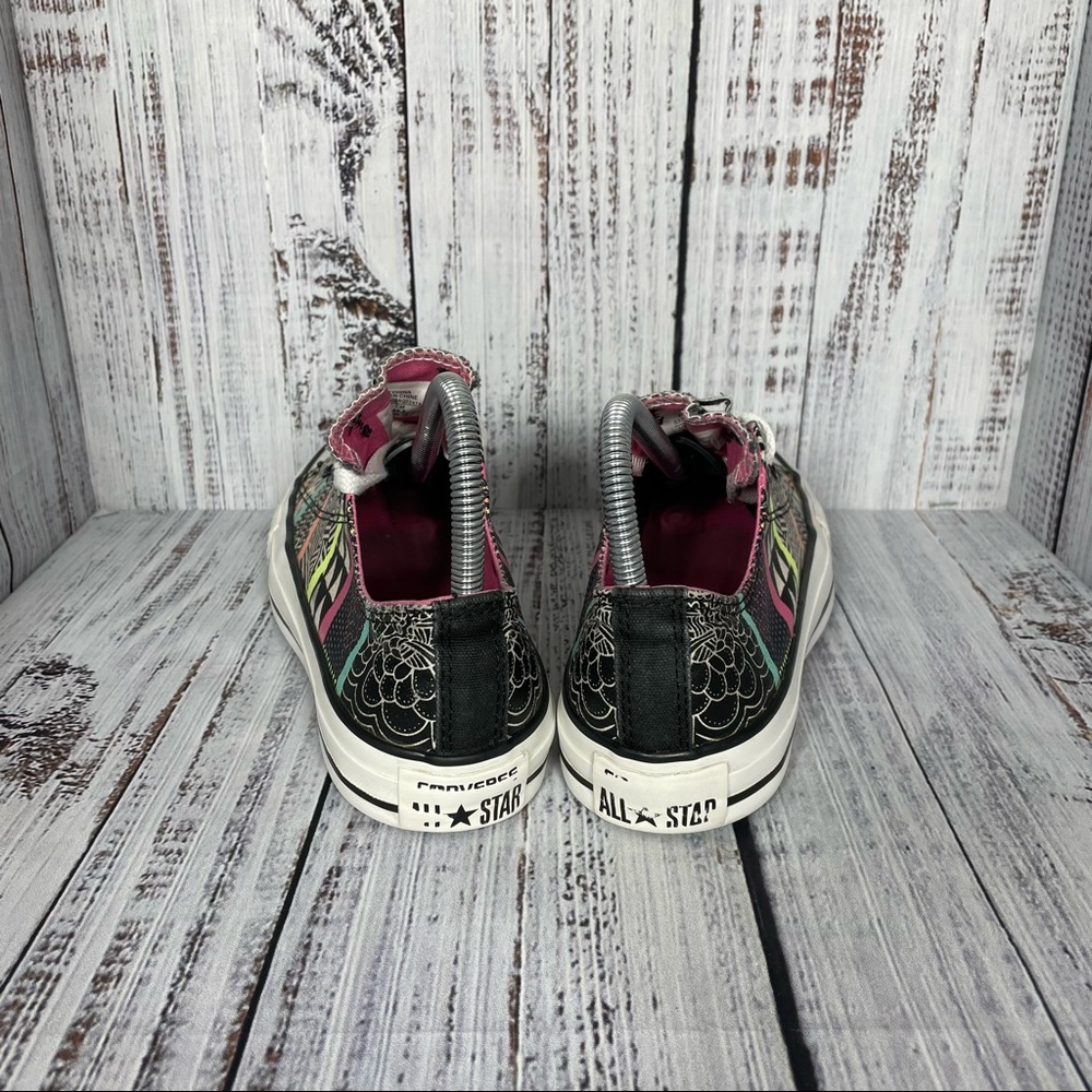 Converse All Star Neon Tribal Print Sneakers Retired Print - Picture 5 of 12